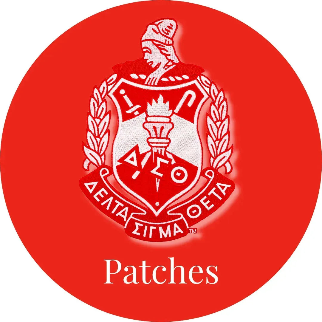 Delta Sigma Theta ΔΣΘ Patches-Betty's Promos Plus