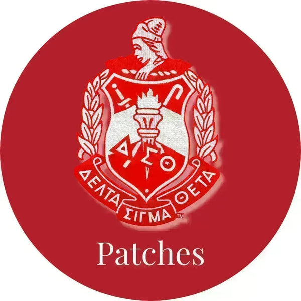 Delta Sigma Theta ΔΣΘ Patches