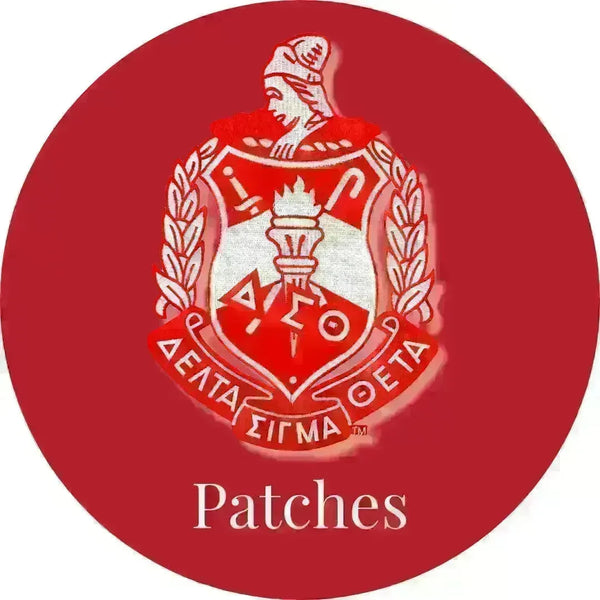 Delta Sigma Theta ΔΣΘ Patches | Betty's Promos Plus
