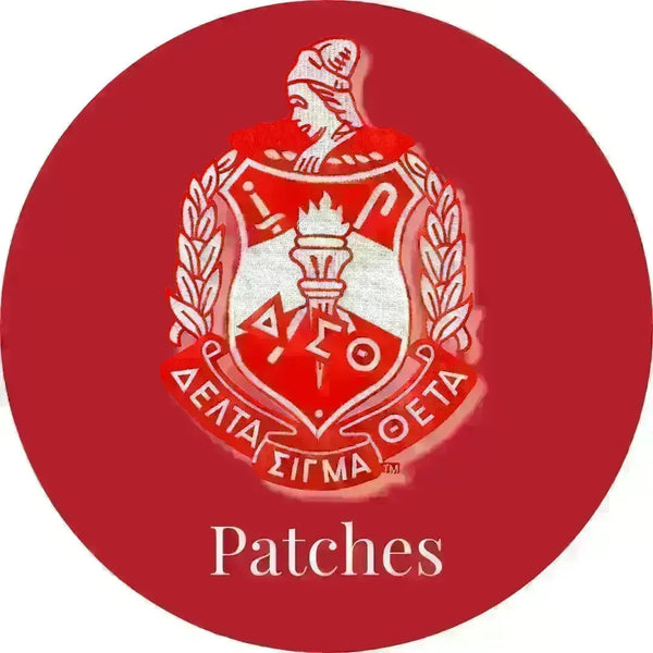 Delta Sigma Theta ΔΣΘ Patches | Betty's Promos Plus