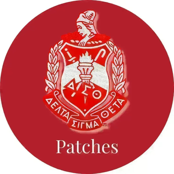 Delta Sigma Theta ΔΣΘ Patches | Betty's Promos Plus