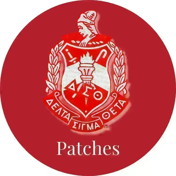 Delta Sigma Theta ΔΣΘ Patches | Betty's Promos Plus