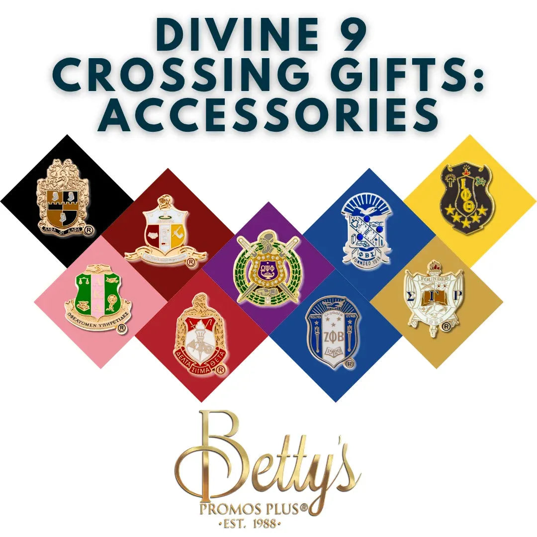 Divine 9 D9 Crossing Gifts: Accessories-Betty's Promos Plus