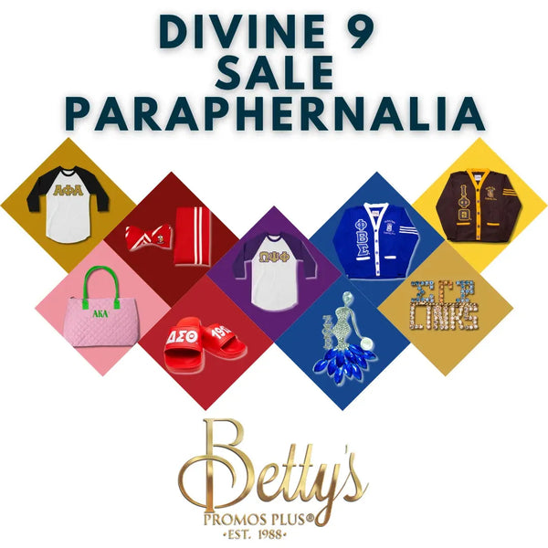 Divine 9 Sale Paraphernalia-Betty's Promos Plus