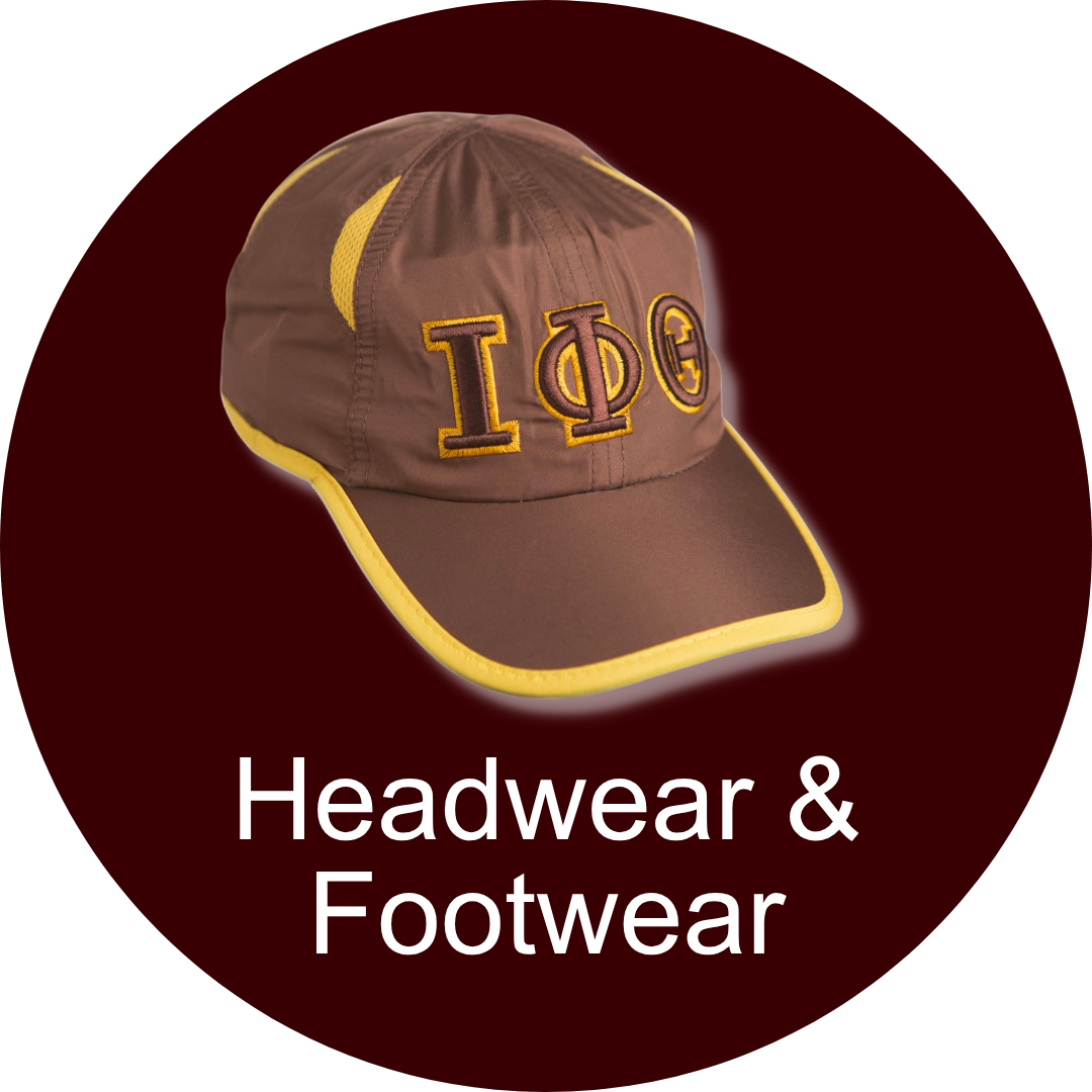 Iota Phi Theta ΙΦΘ Headwear & Footwear | Betty's Promos Plus