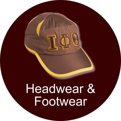 Iota Phi Theta Headwear & Footwear | Hats, Caps, & Sandals for Iota Phi Theta