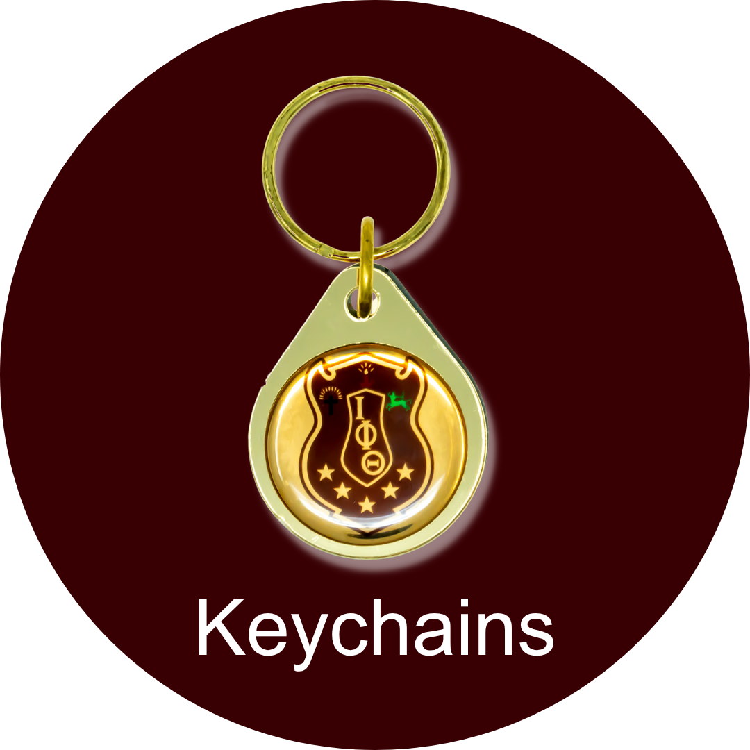 Iota Phi Theta ΙΦΘ Keychains | Betty's Promos Plus