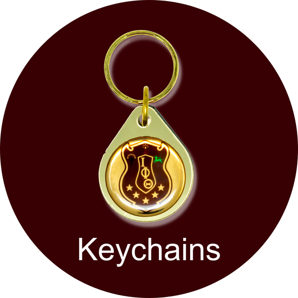 Iota Phi Theta ΙΦΘ Keychains | Betty's Promos Plus