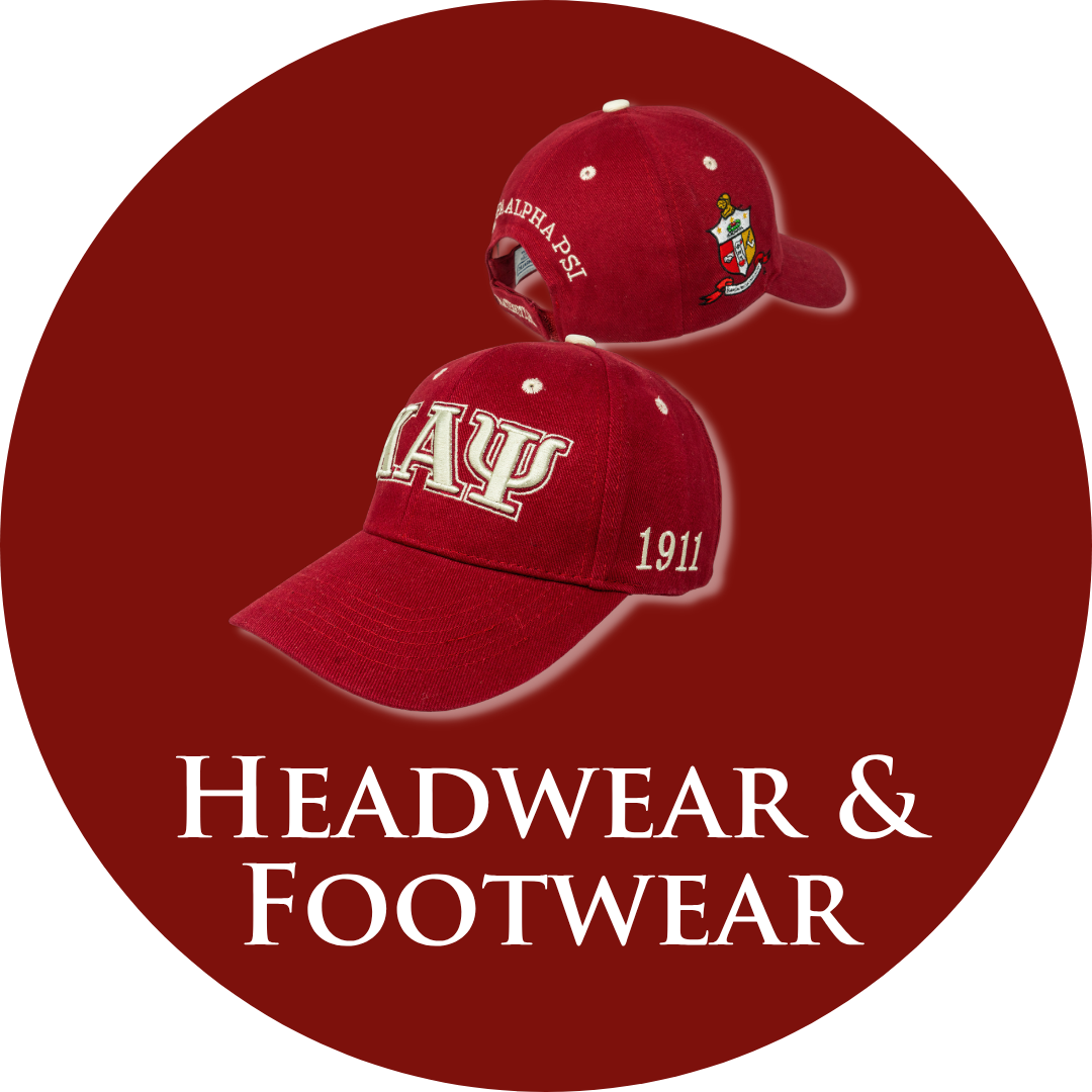 Kappa Alpha Psi ΚΑΨ Headwear & Footwear | Betty's Promos Plus