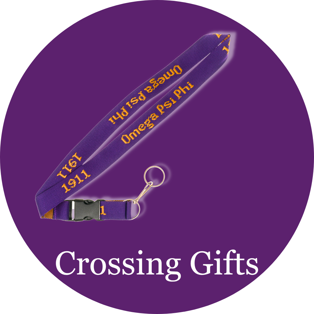 Omega Psi Phi ΩΨΦ Crossing Gifts for New Members | Betty's Promos Plus