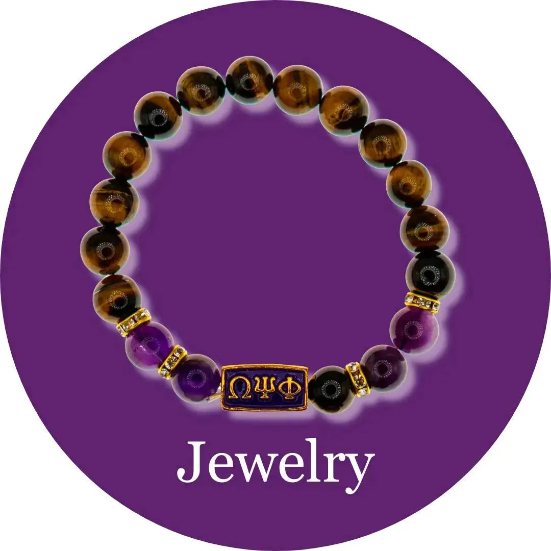 Omega Psi Phi Jewelry | Necklaces, Chains, Bracelets, and Cufflinks for Omega Psi Phi