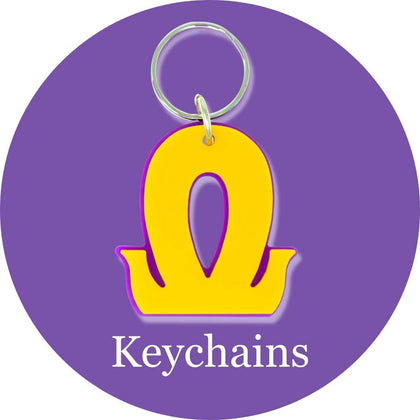 Omega Psi Phi Keychains | Keychains, Key Rings, and Key Chains for Omega Psi Phi