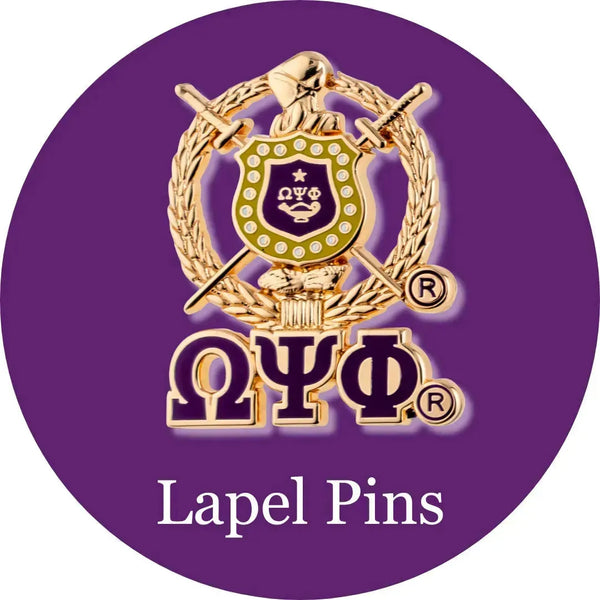 Omega Psi Phi Lapel Pins | Jacket Pins for Omega Psi Phi