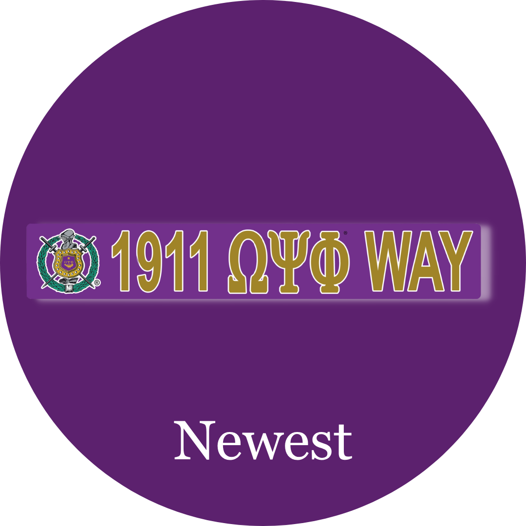 Omega Psi Phi ΩΨΦ Newest Products | Betty's Promos Plus