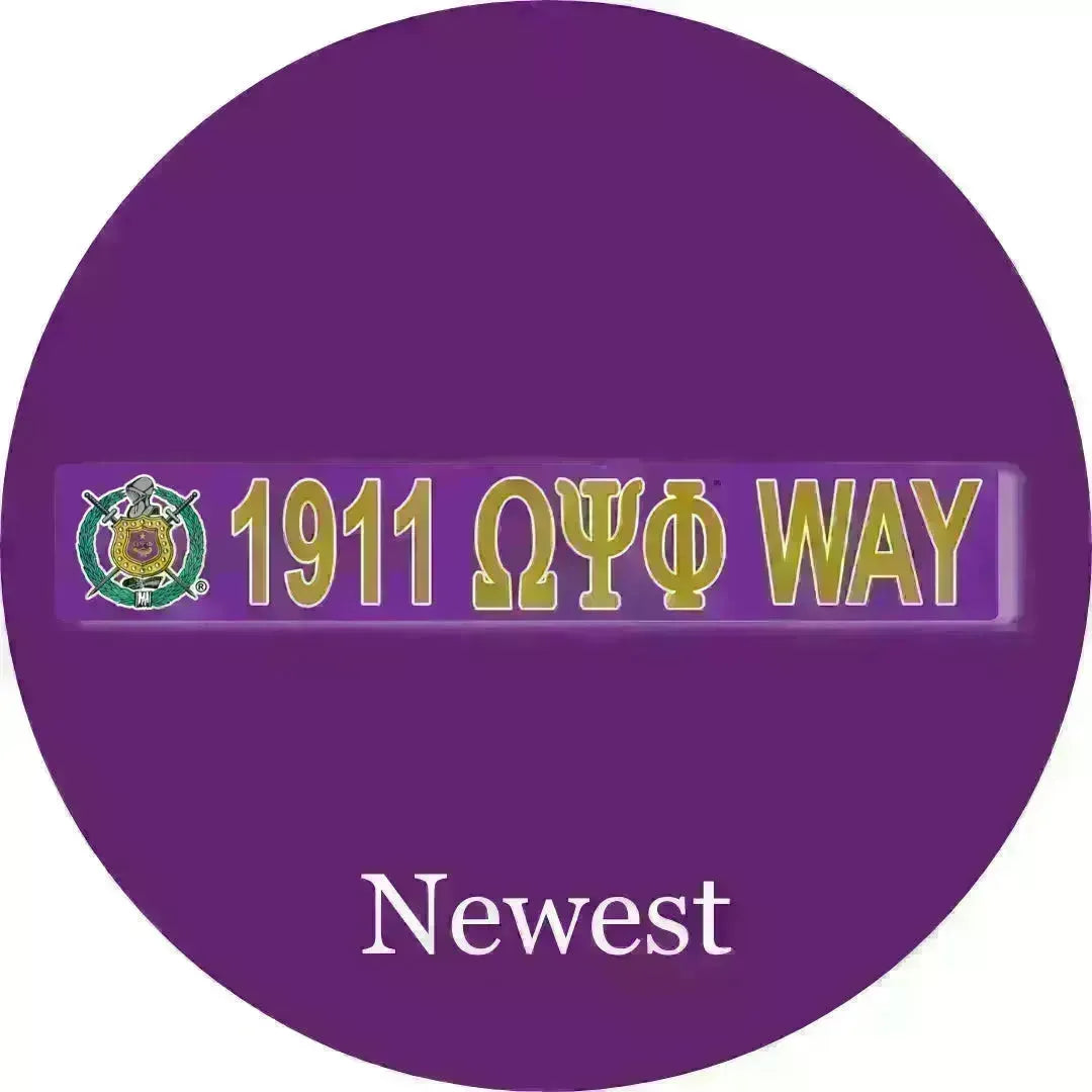 Omega Psi Phi Newest Products | New Paraphernalia for Omega Psi Phi