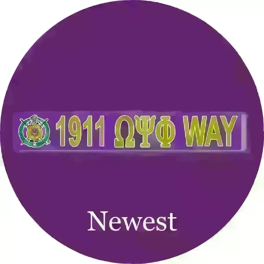 Omega Psi Phi ΩΨΦ Newest Products | Betty's Promos Plus