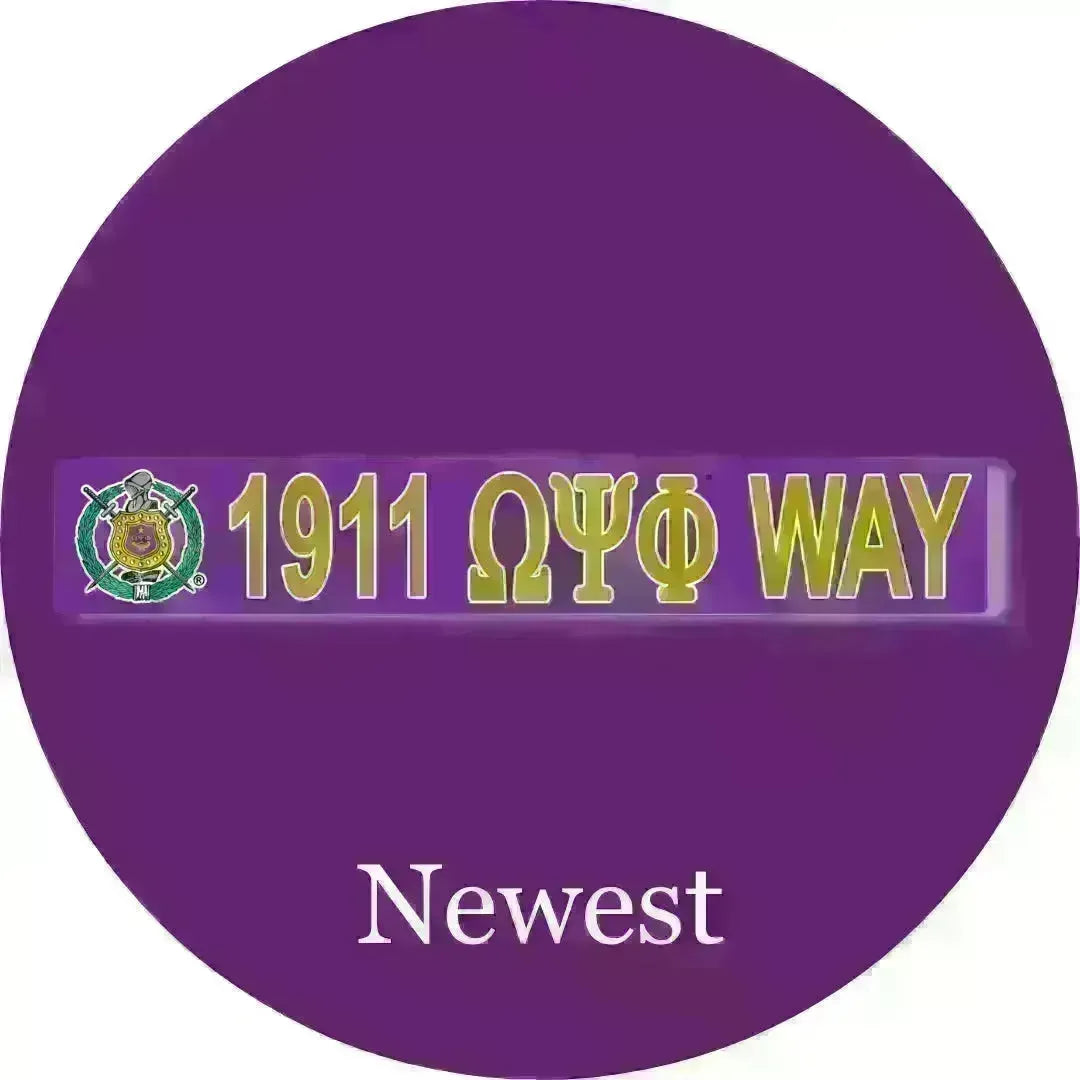 Omega Psi Phi Newest Products | New Paraphernalia for Omega Psi Phi