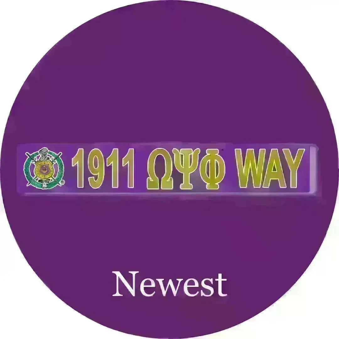 Omega Psi Phi ΩΨΦ Newest Products | Betty's Promos Plus