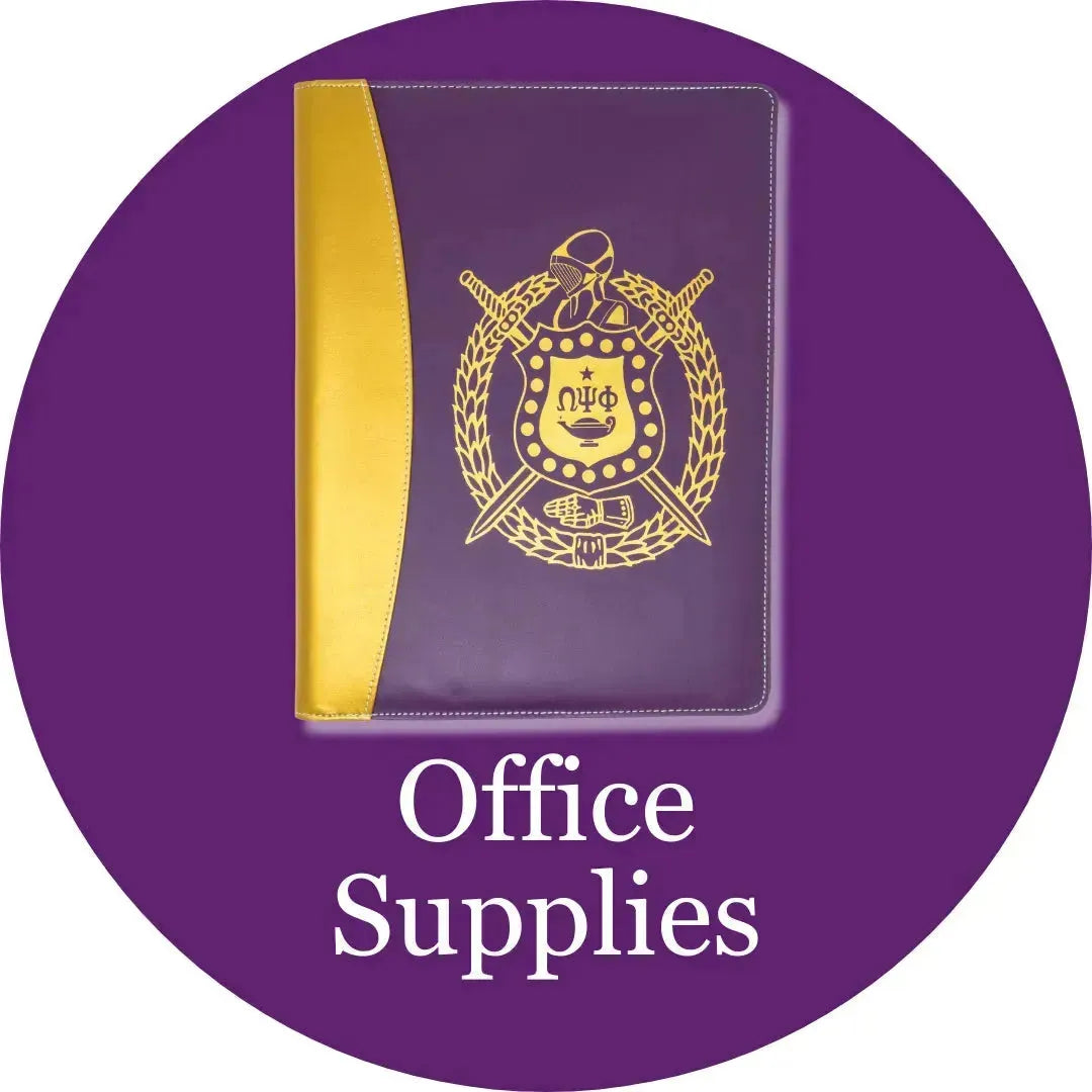 Omega Psi Phi ΩΨΦ Office Supplies | Betty's Promos Plus