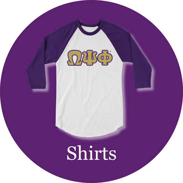 Omega Psi Phi ΩΨΦ Shirts & Omega Psi Phi Apparel | Betty's Promos Plus