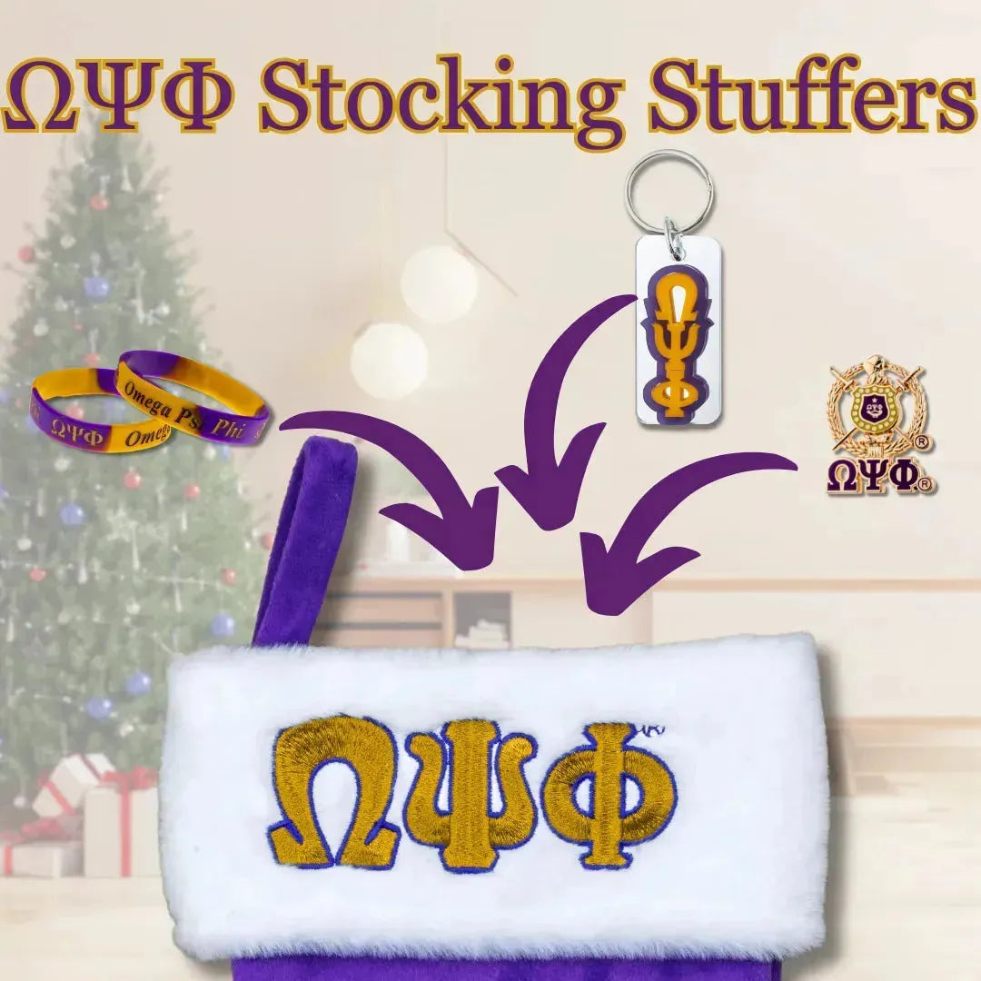 Omega Psi Phi ΩΨΦ Stocking Stuffers | Betty's Promos Plus