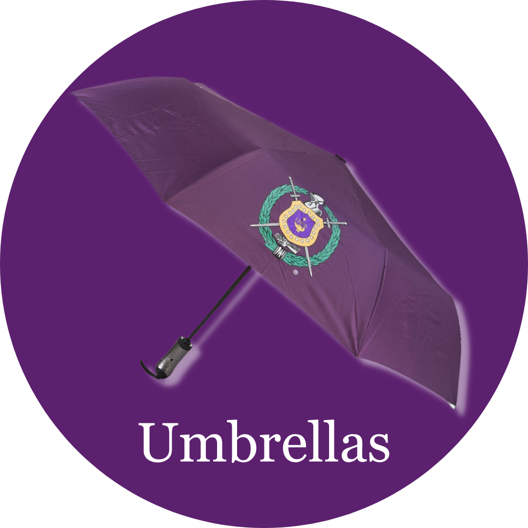 Omega Psi Phi ΩΨΦ Umbrellas | Betty's Promos Plus