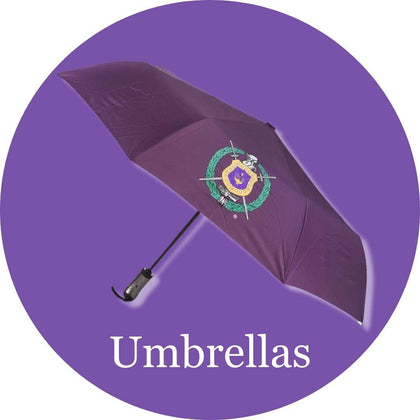 Omega Psi Phi Umbrellas