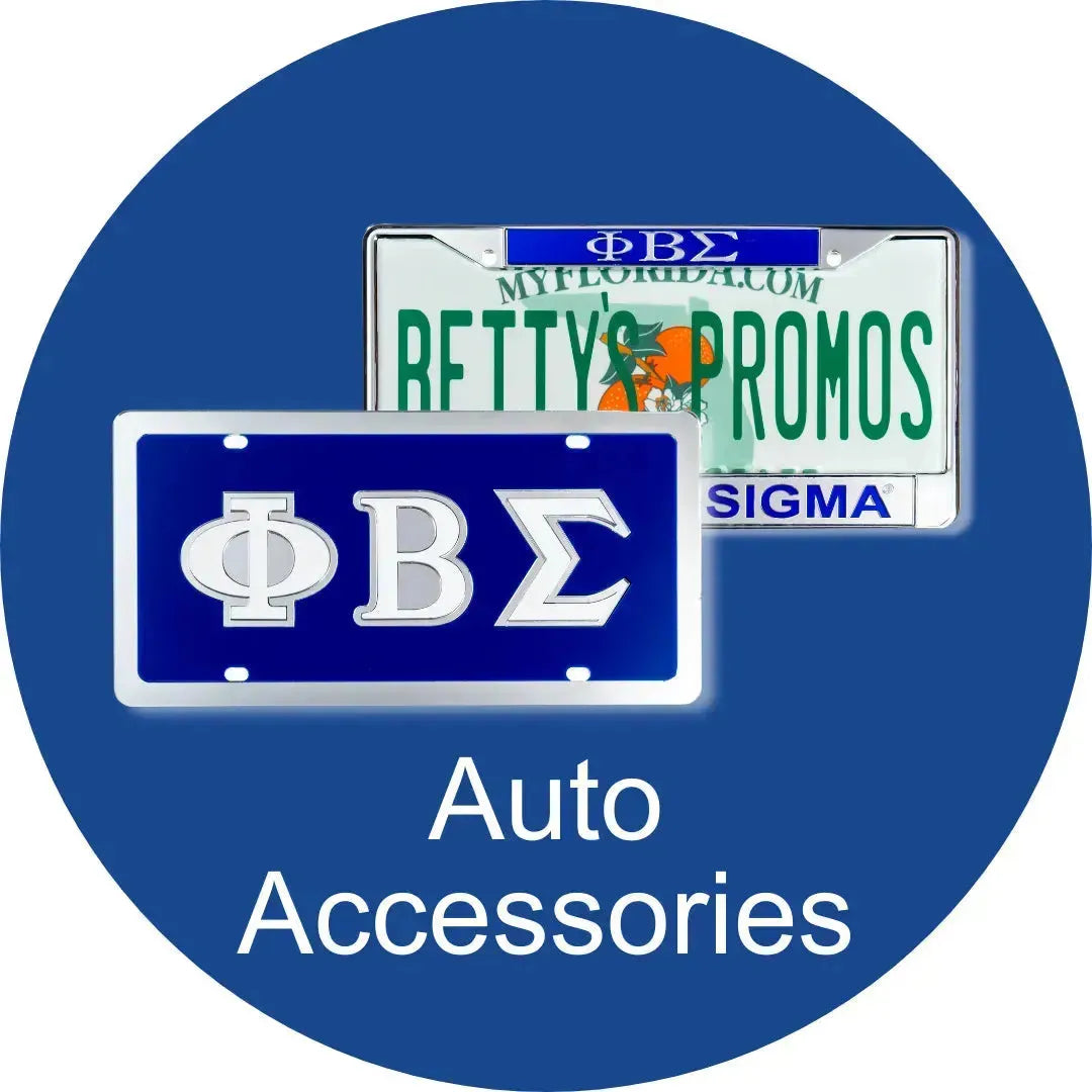 Phi Beta Sigma ΦΒΣ Auto Accessories | Betty's Promos Plus