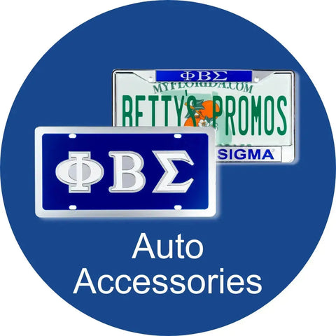 Phi Beta Sigma ΦΒΣ Auto Accessories-Betty&#39;s Promos Plus, LLC