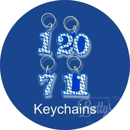 Phi Beta Sigma ΦΒΣ Keychains-Betty&#39;s Promos Plus, LLC