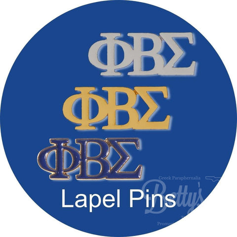Phi Beta Sigma ΦΒΣ Lapel Pins-Betty&#39;s Promos Plus, LLC