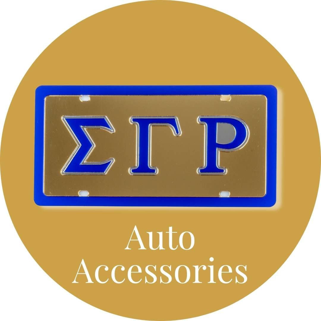Sigma Gamma Rho ΣΓΡ Auto Accessories-Betty's Promos Plus, LLC