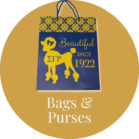 Sigma Gamma Rho ΣΓΡ Bags & Purses-Betty&#39;s Promos Plus, LLC