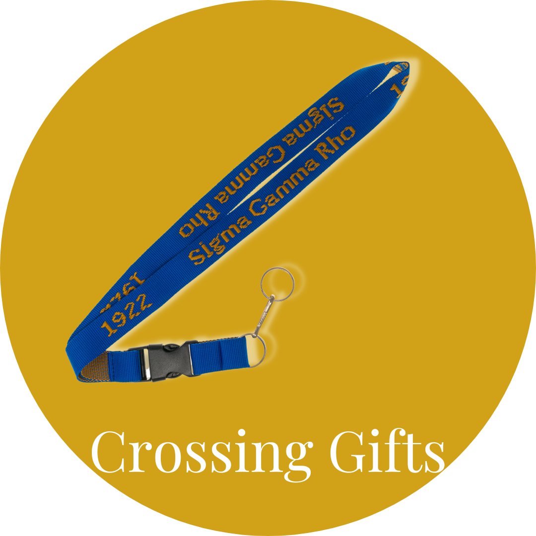 Sigma Gamma Rho ΣΓΡ Crossing Gifts for New Members | Betty's Promos Plus