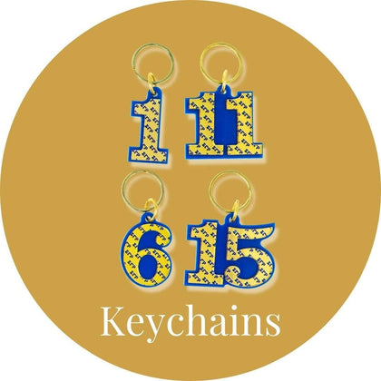 ΣΓΡ Keychains - Sigma Gamma Rho-Betty&#39;s Promos Plus, LLC