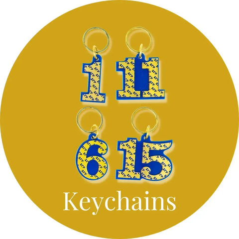 ΣΓΡ Keychains - Sigma Gamma Rho-Betty&#39;s Promos Plus, LLC