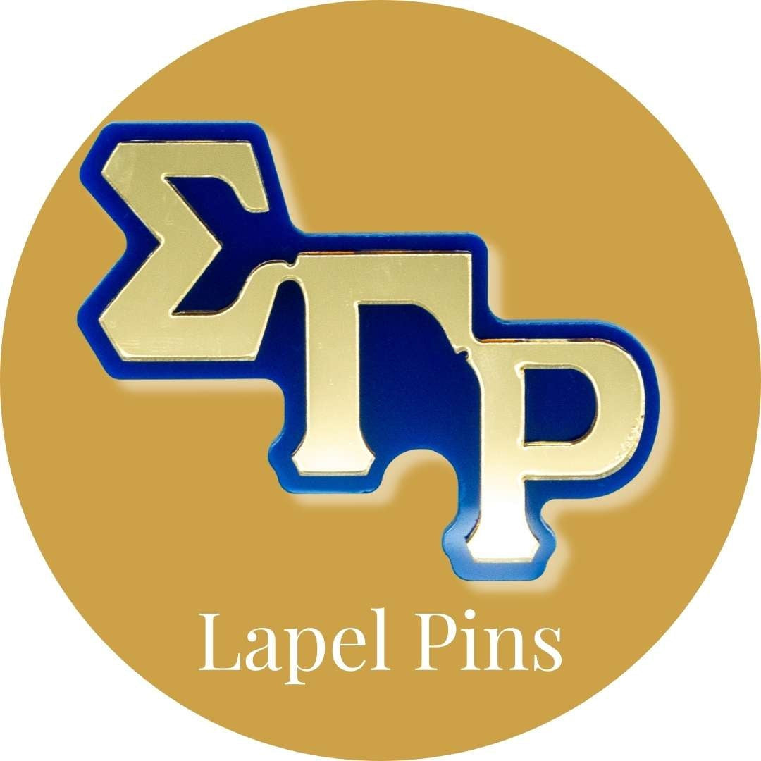 Sigma Gamma Rho ΣΓΡ Lapel Pins-Betty's Promos Plus, LLC