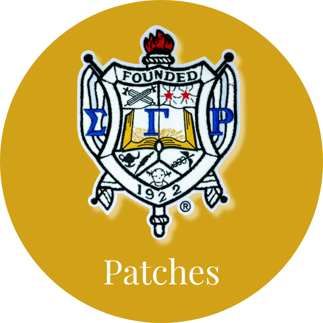 Sigma Gamma Rho ΣΓΡ Patches | Betty's Promos Plus