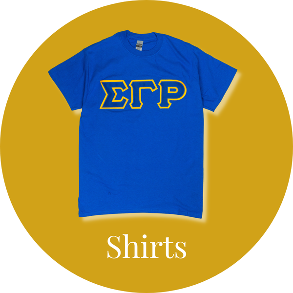 Sigma Gamma Rho ΣΓΡ Shirts & Sigma Gamma Rho Apparel | Betty's Promos Plus