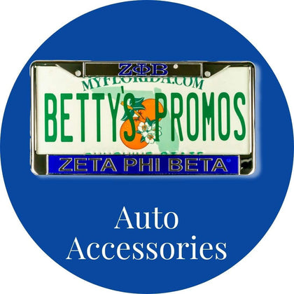 Zeta Phi Beta ΖΦΒ Auto Accessories-Betty&#39;s Promos Plus, LLC