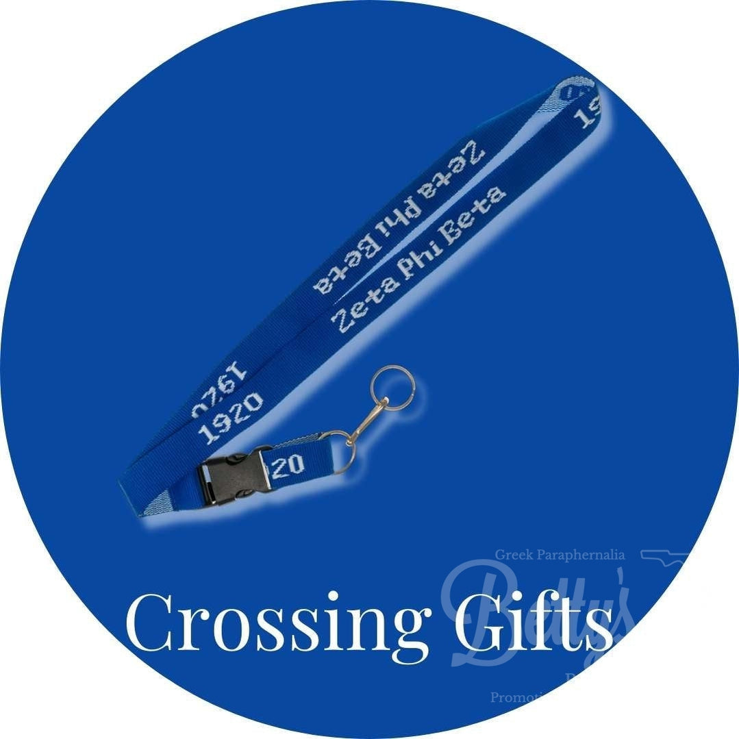 Zeta Phi Beta ΖΦΒ Crossing Gifts-Betty's Promos Plus, LLC