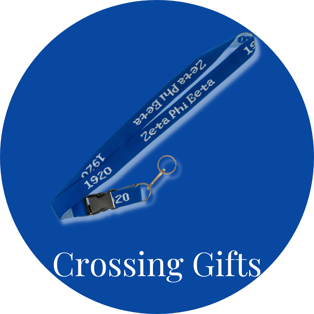 Zeta Phi Beta ΖΦΒ Crossing Gifts for New Members | Betty's Promos Plus
