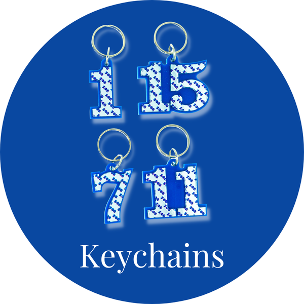 Zeta Phi Beta ΖΦΒ Keychains | Betty's Promos Plus