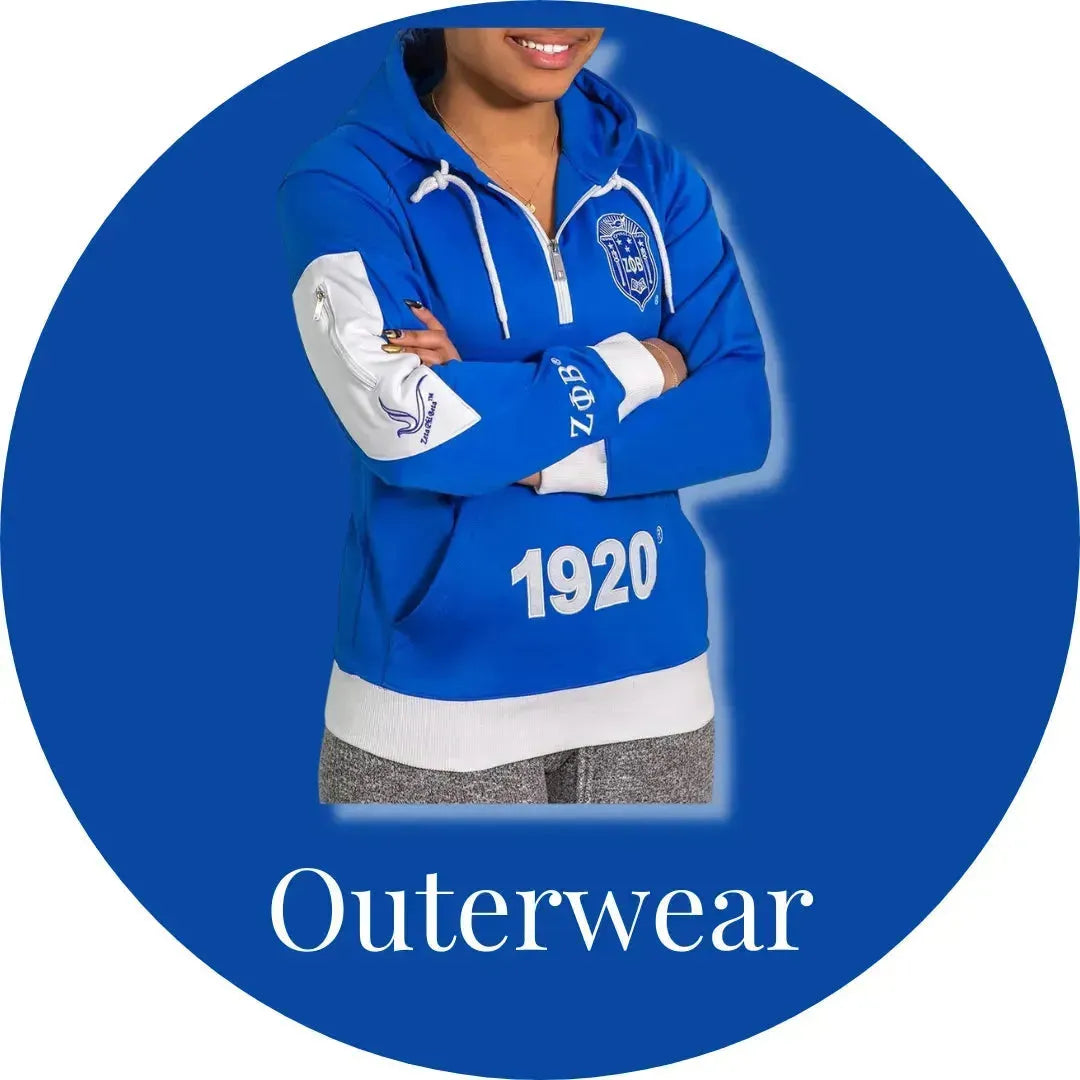 Zeta Phi Beta ΖΦΒ Outerwear-Betty's Promos Plus, LLC
