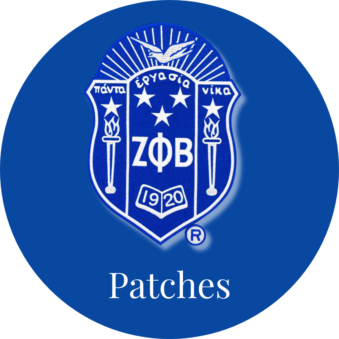 Zeta Phi Beta ΖΦΒ Patches | Betty's Promos Plus