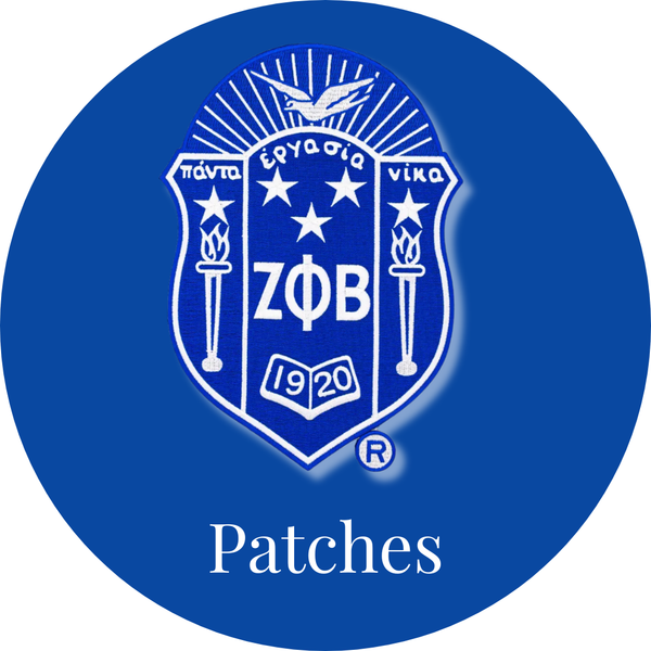 Zeta Phi Beta ΖΦΒ Patches | Betty's Promos Plus