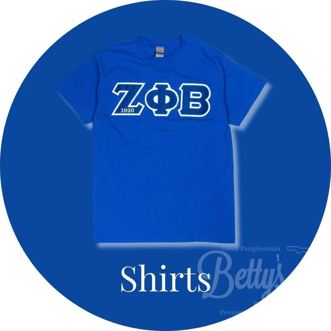 Zeta Phi Beta ΖΦΒ Shirts-Betty's Promos Plus, LLC