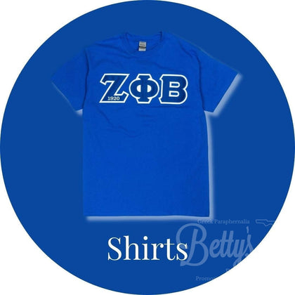 Zeta Phi Beta ΖΦΒ Shirts-Betty&#39;s Promos Plus, LLC