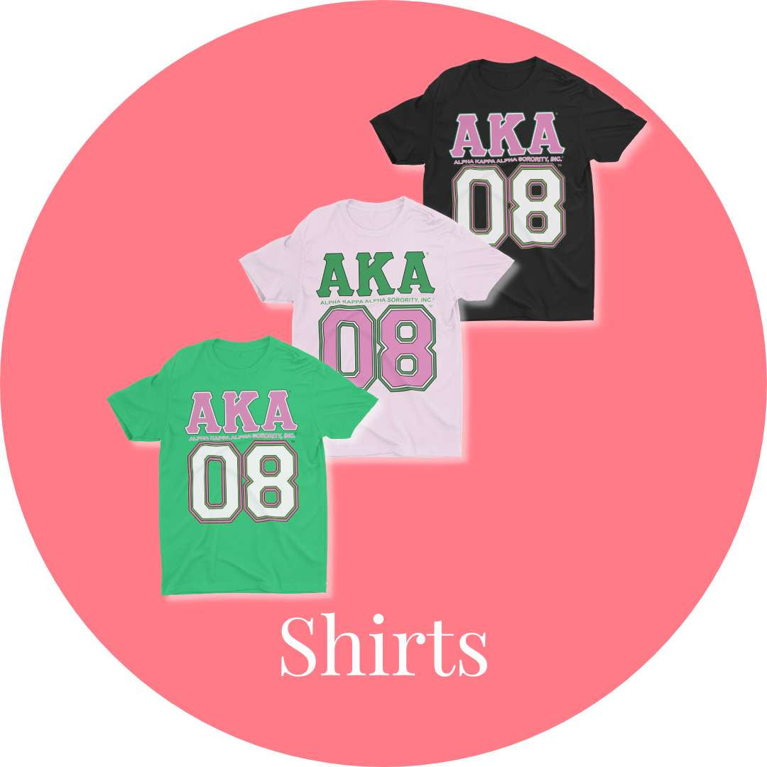 Alpha Kappa Alpha AKA Shirts Apparel T Shirts Polos Sweaters Betty s Promos Plus LLC