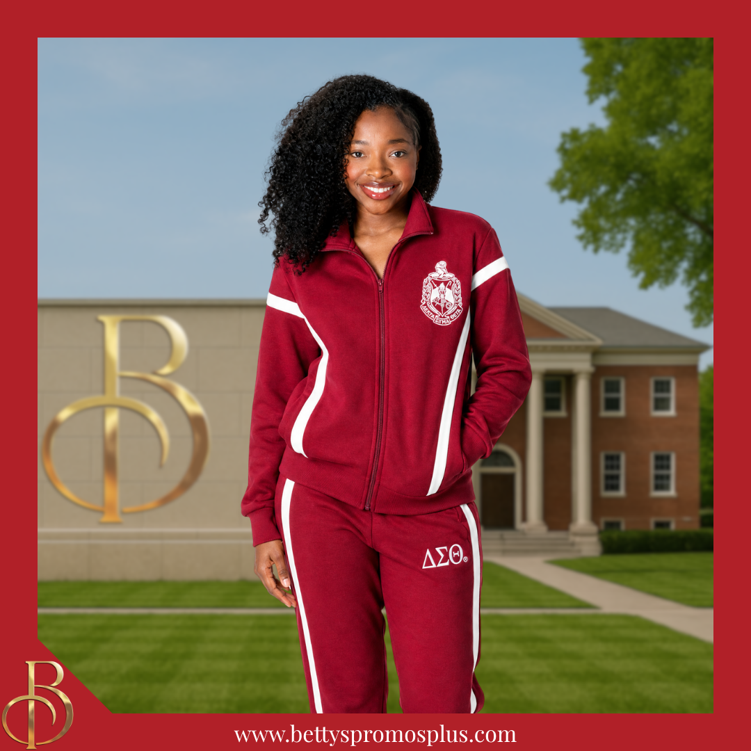 Delta Sigma Theta ΔΣΘ Track Suit Set